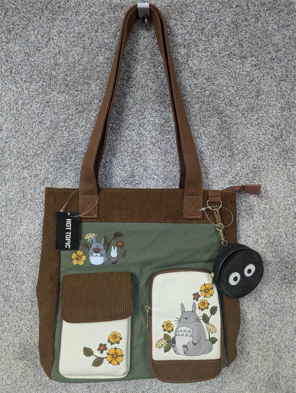Studio Ghibli® My Neighbor Totoro Floral Tote Bag Brand New With Tags